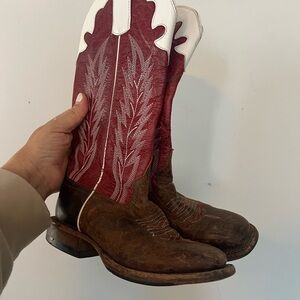 Anderson Bean Leather Cowboy Boots